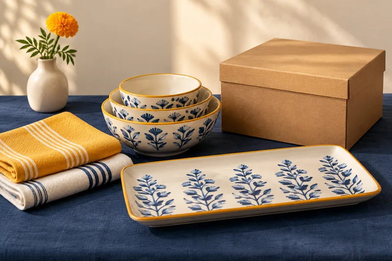 Representative sample styling for Everyday Kitchen Towels — Set of 3